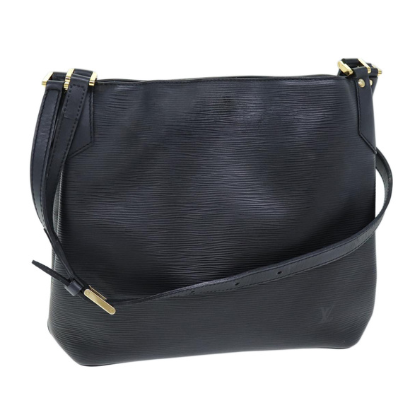 LOUIS VUITTON Epi Mandala MM Shoulder Bag Black M58892 LV Auth 73531 - Picture 1 of 16